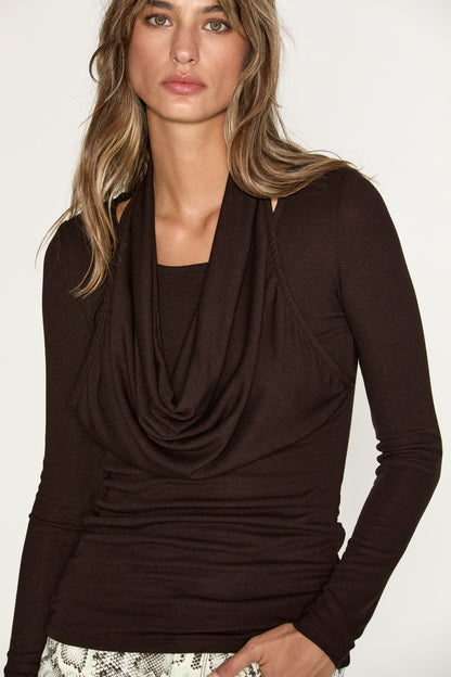 Primisi Damen Lagen-Look Bluse