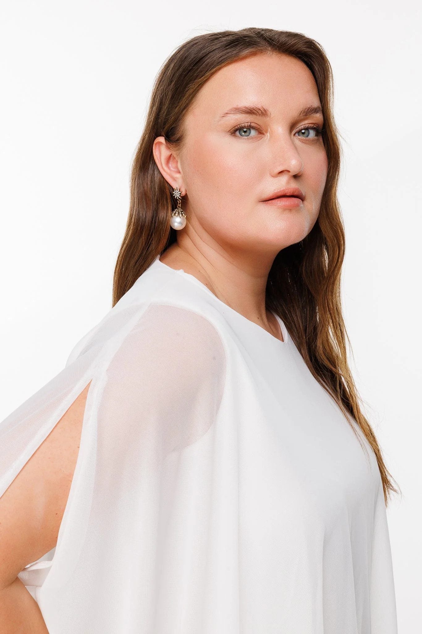 Paillettenkleid aus Chiffon