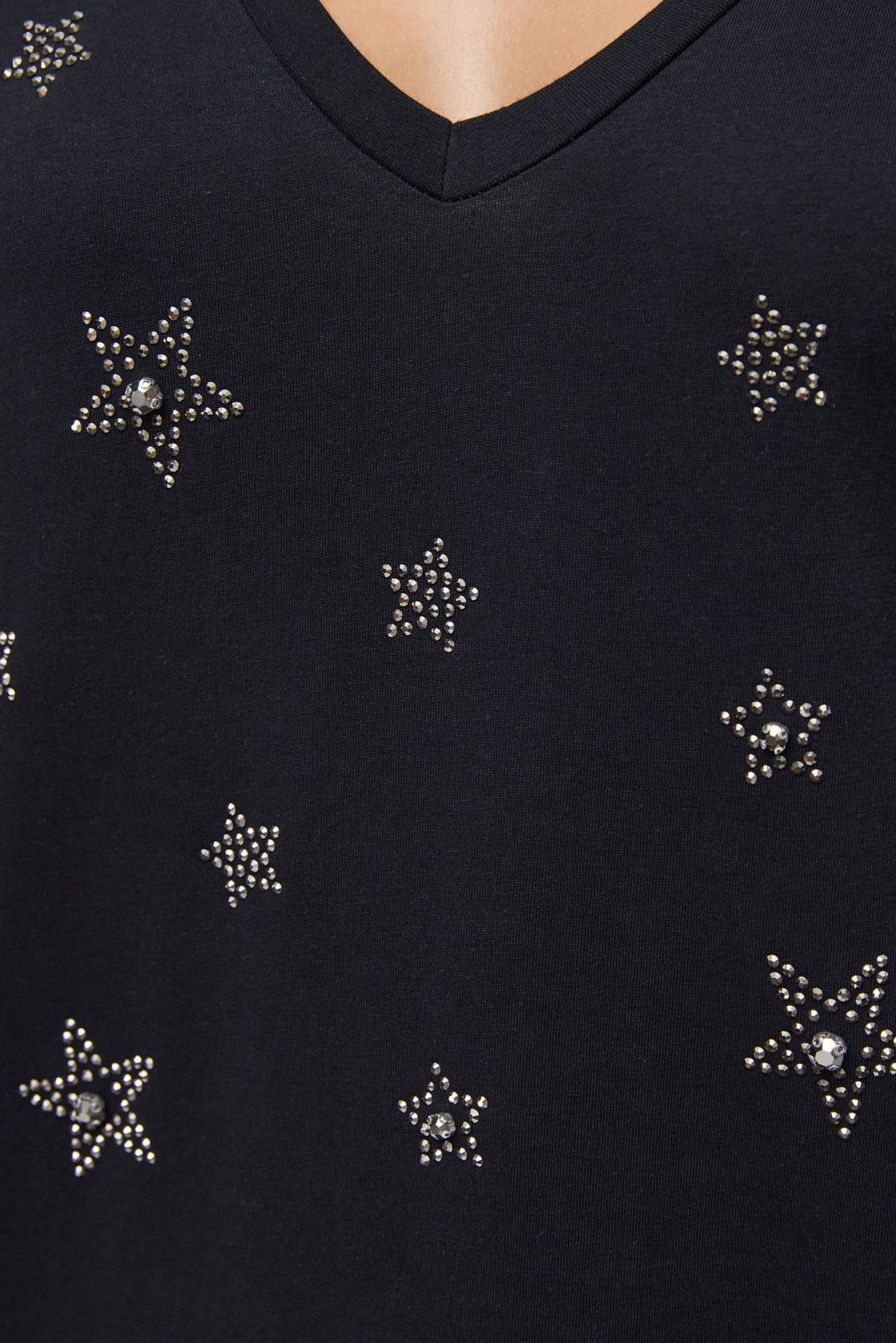 Pailletten-T-Shirt