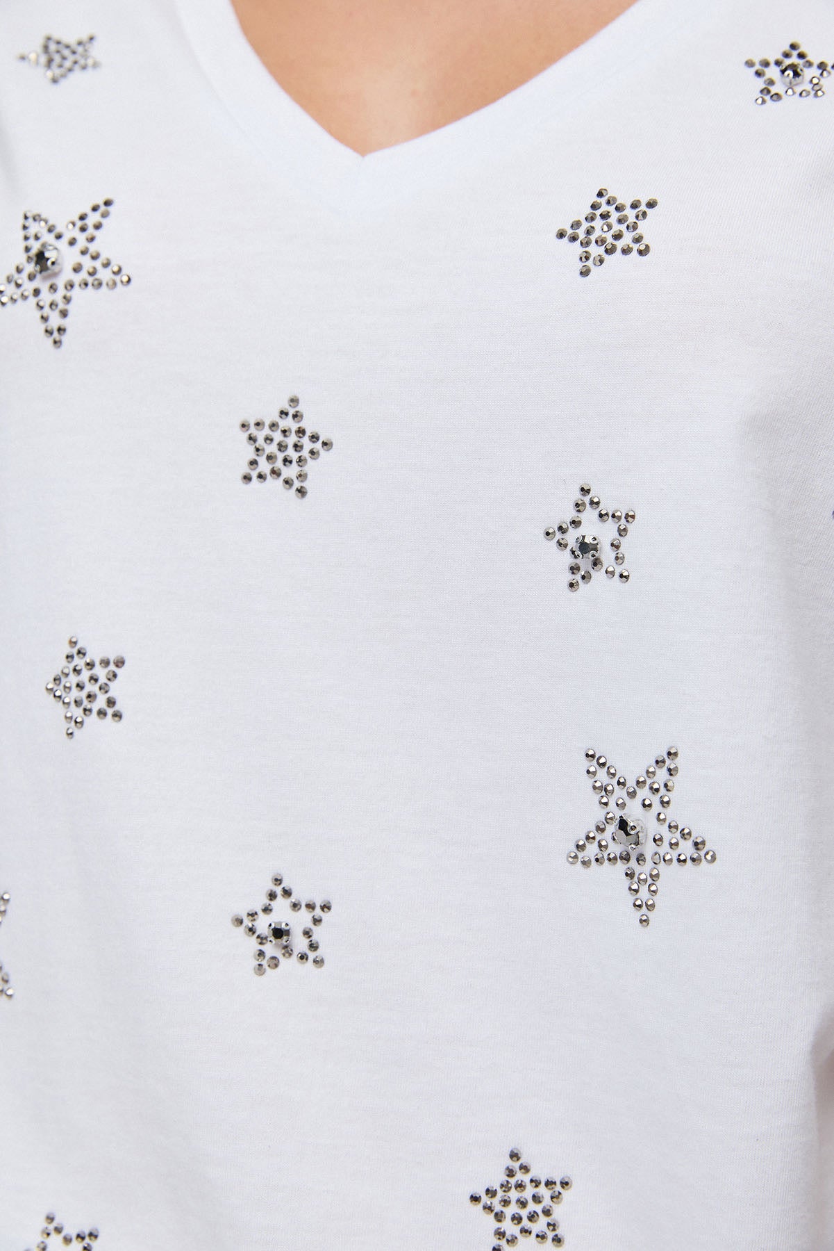 Pailletten-T-Shirt
