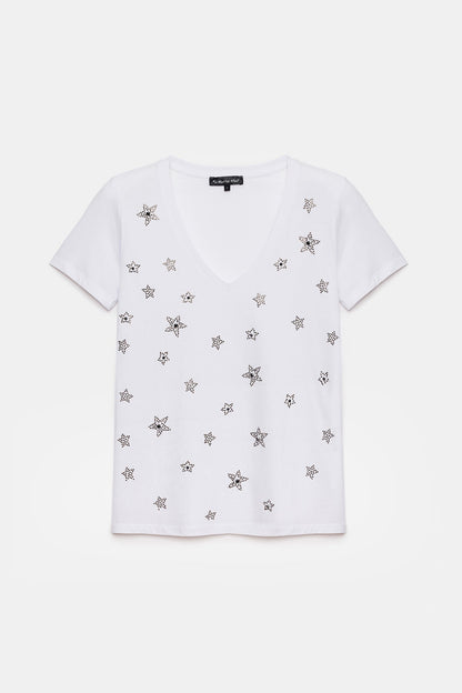 Pailletten-T-Shirt