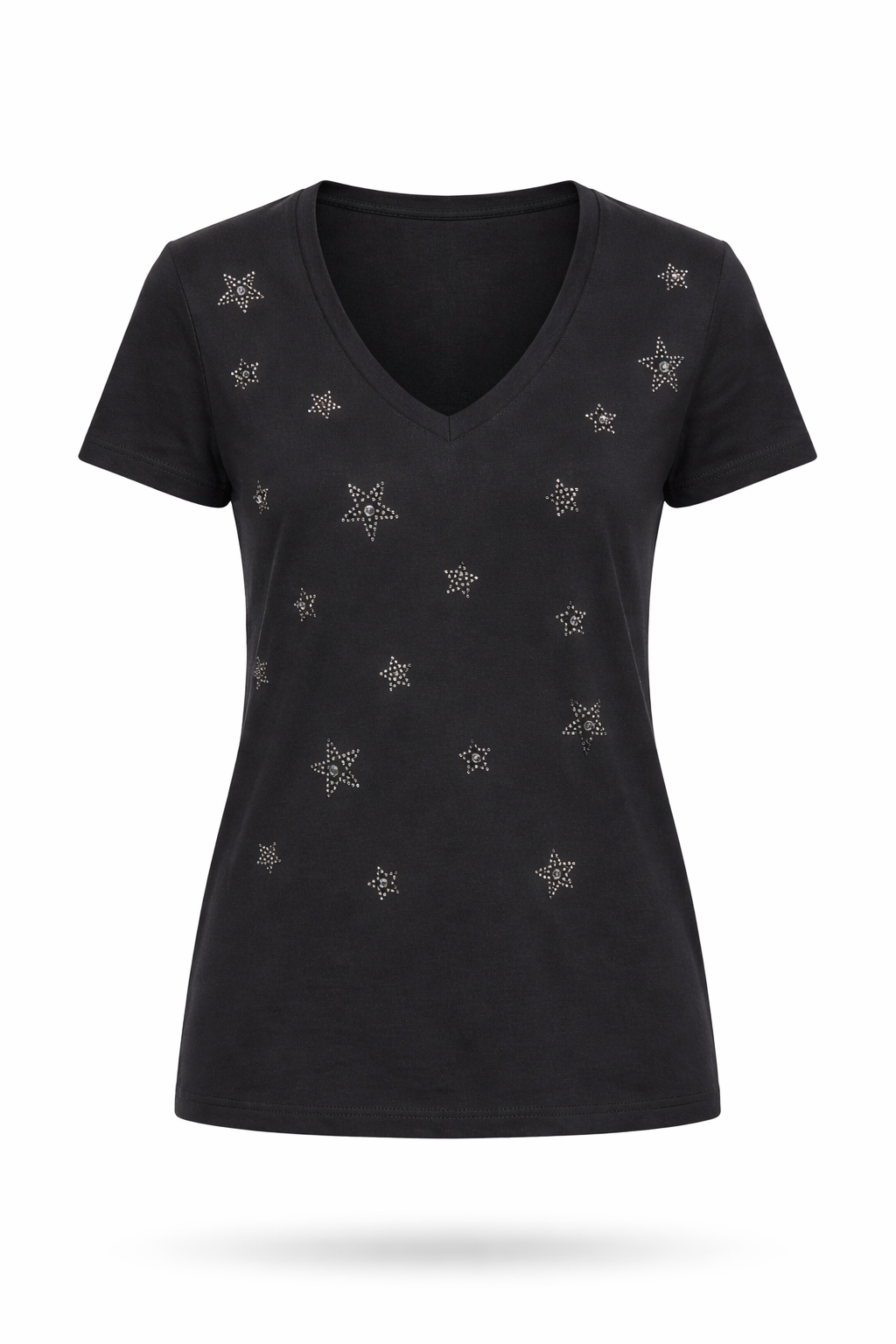 Pailletten-T-Shirt