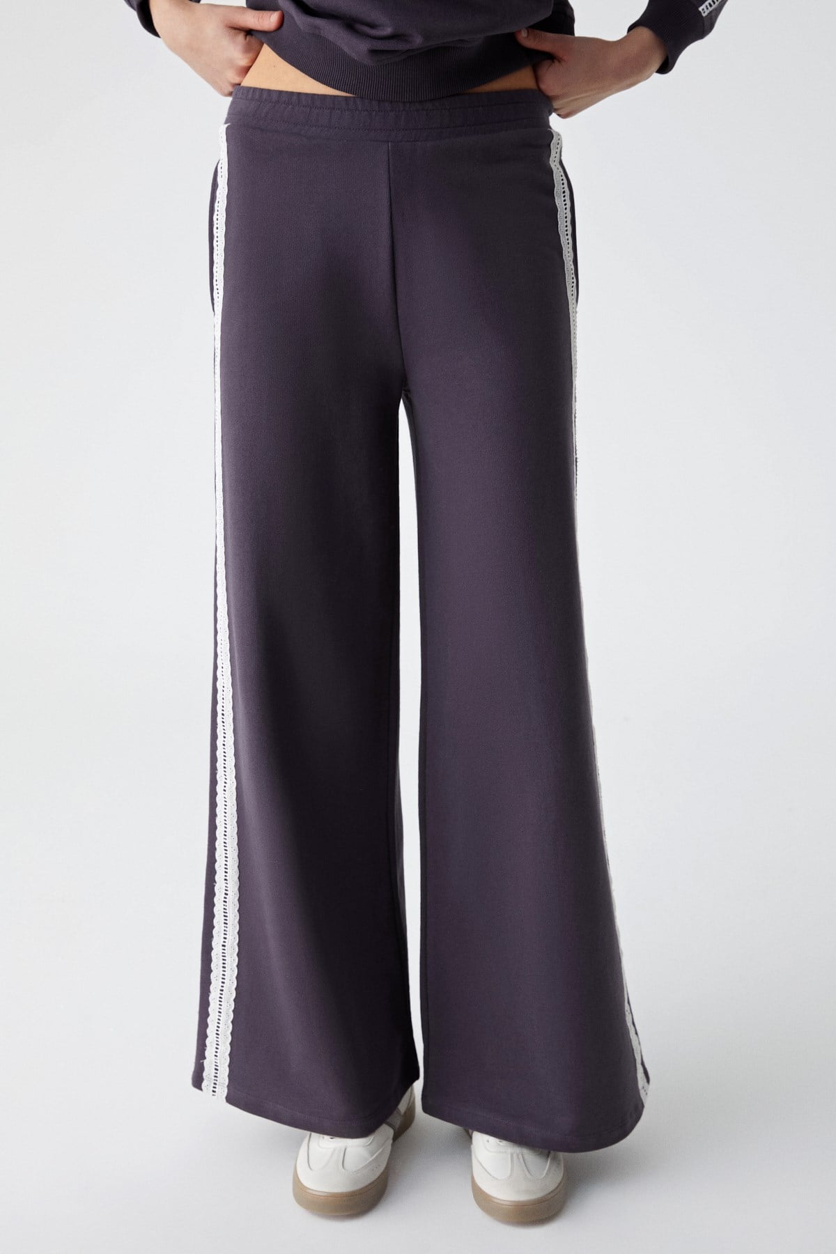 ETHIQUET PULSE Damen Baumwoll-Jogginghose Violett