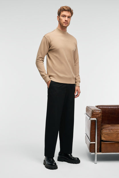 QUILLA Herren Sweatshirt Halbknopf