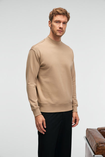 QUILLA Herren Sweatshirt Halbknopf