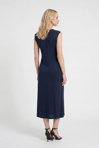 Bequemes Midi-Kleid Basic