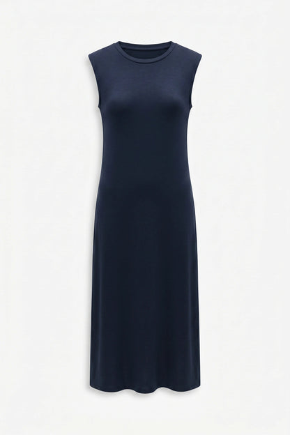 Bequemes Midi-Kleid Basic