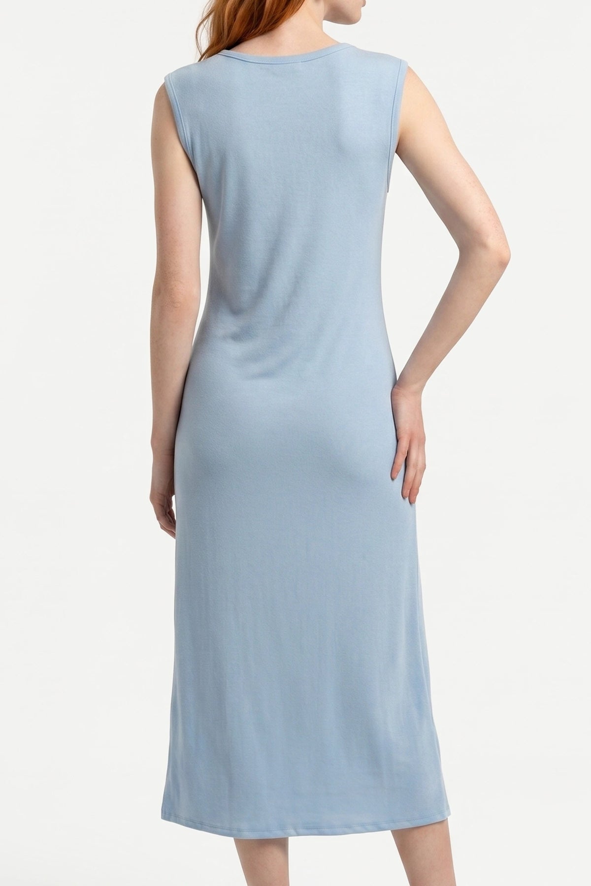 Bequemes Midi-Kleid Basic