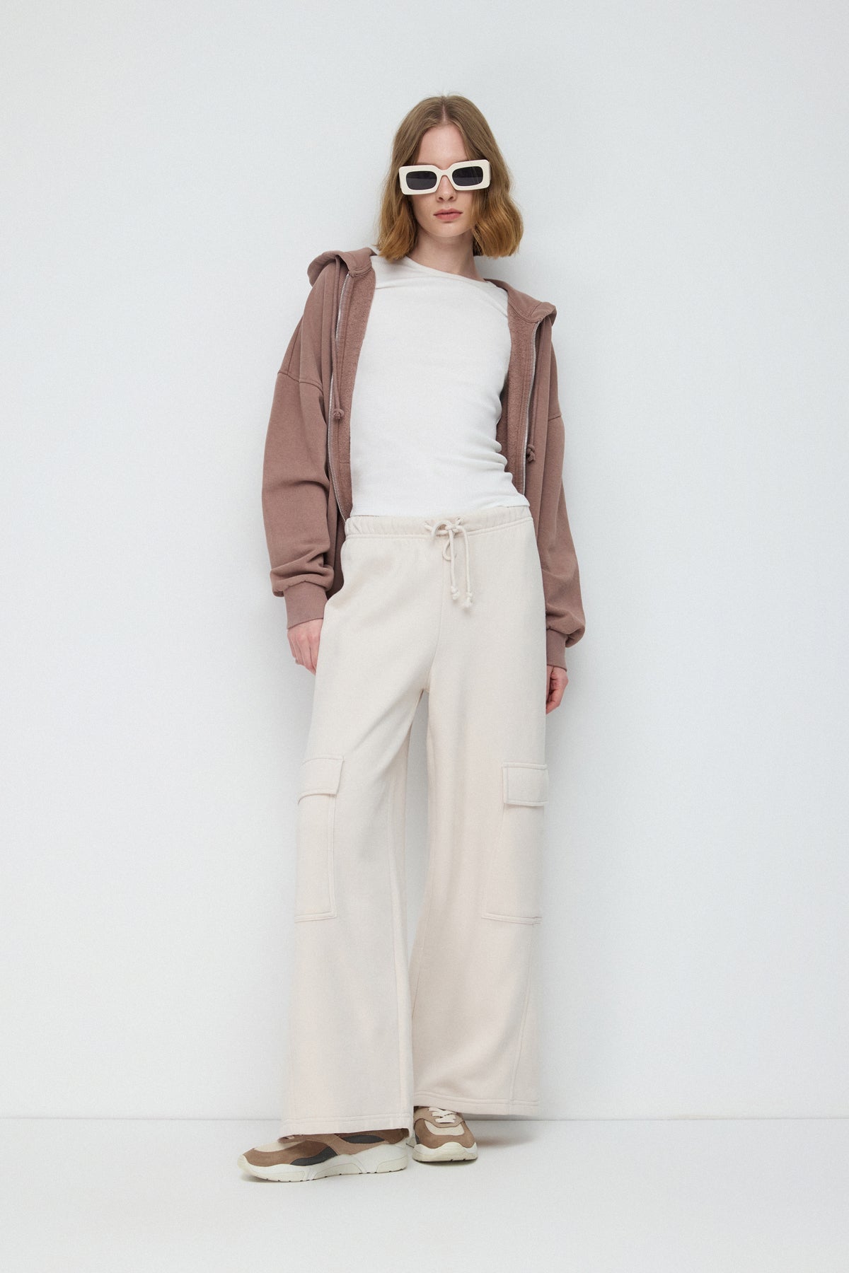 Cargohose aus Baumwolle mit lässiger Passform