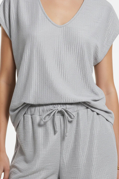 Komfort Fit Glänzendes T-Shirt