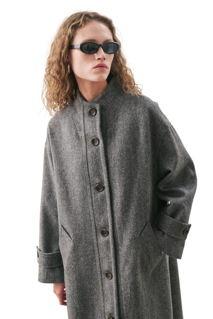 RAI Oversize-Mantel Anthrazit