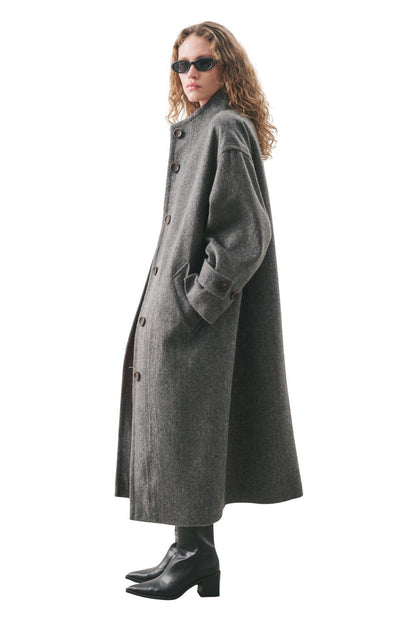 RAI Oversize-Mantel Anthrazit