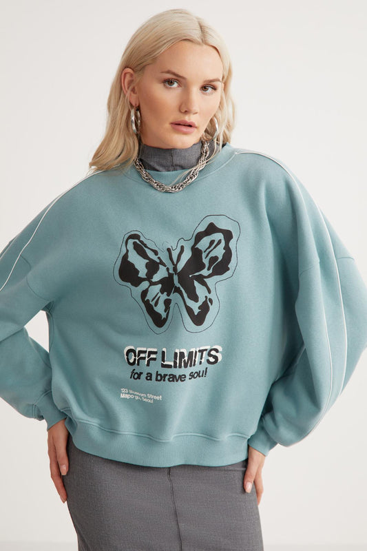 RAKETI Lockeres Sweatshirt