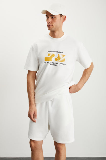 RAMADANP009 Herren Shorts aus Baumwollmix