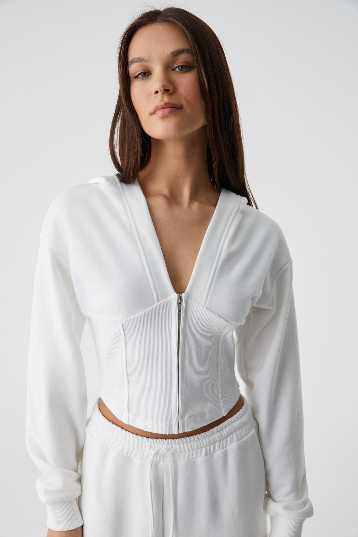 RANMUS Damen Zip-Sweatshirt