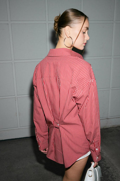 Damen Streifenhemd Regular Fit