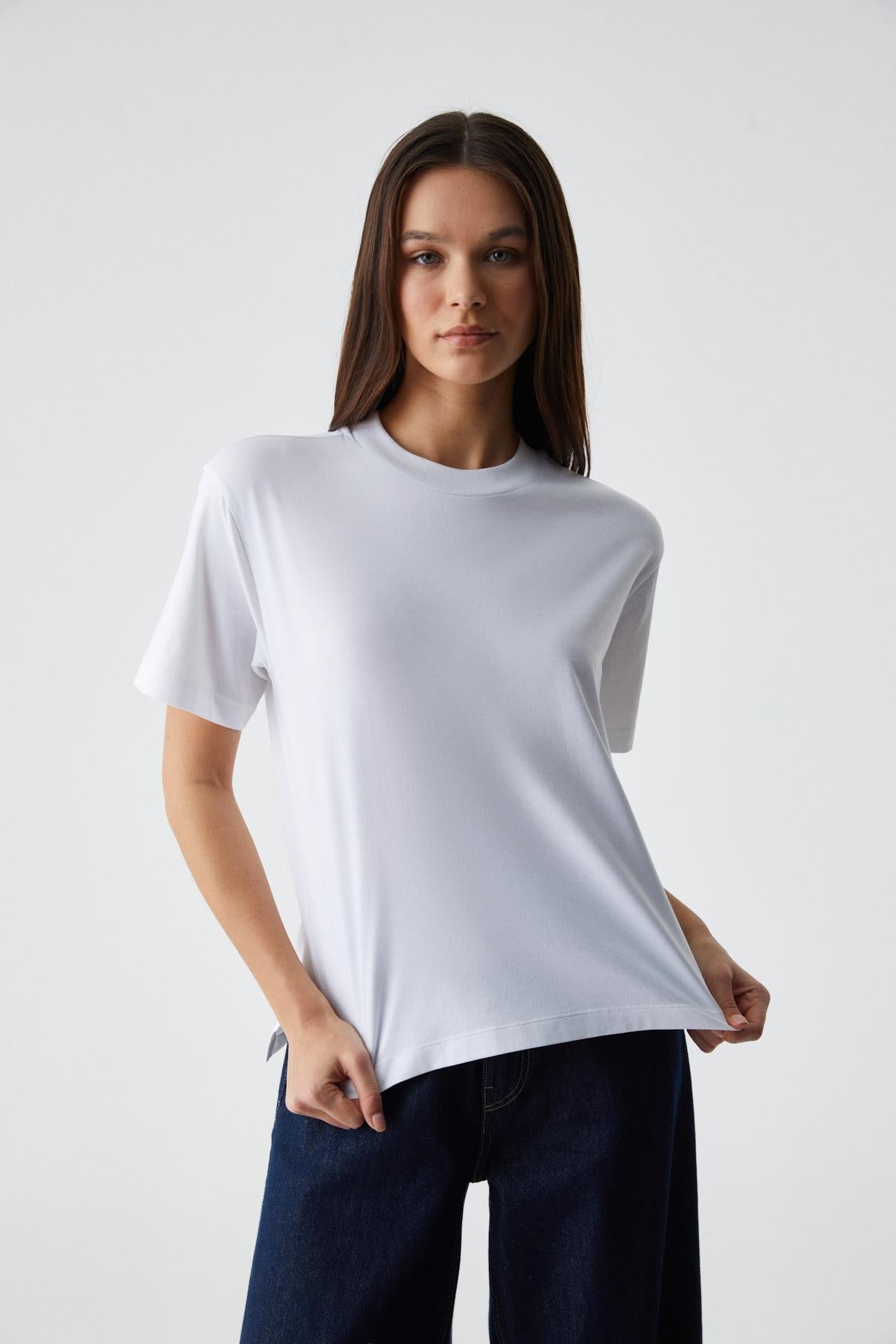 REMSOS Damen Oversize T-Shirt