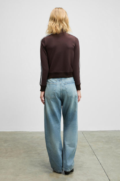 REPETA Damen Slim-Fit Sweatshirt