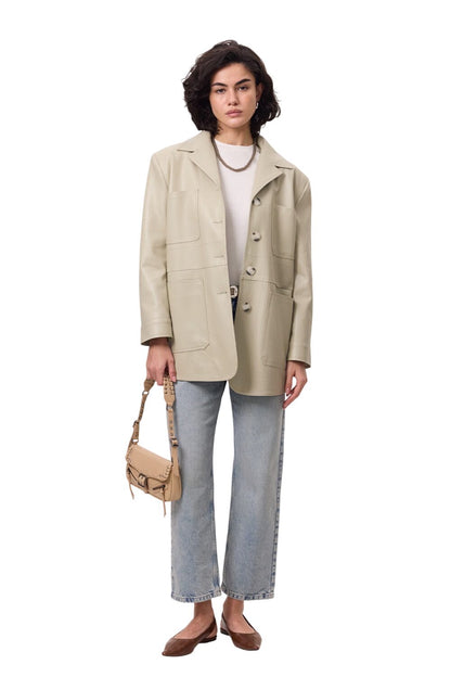 RETRO-LEDERJACKE