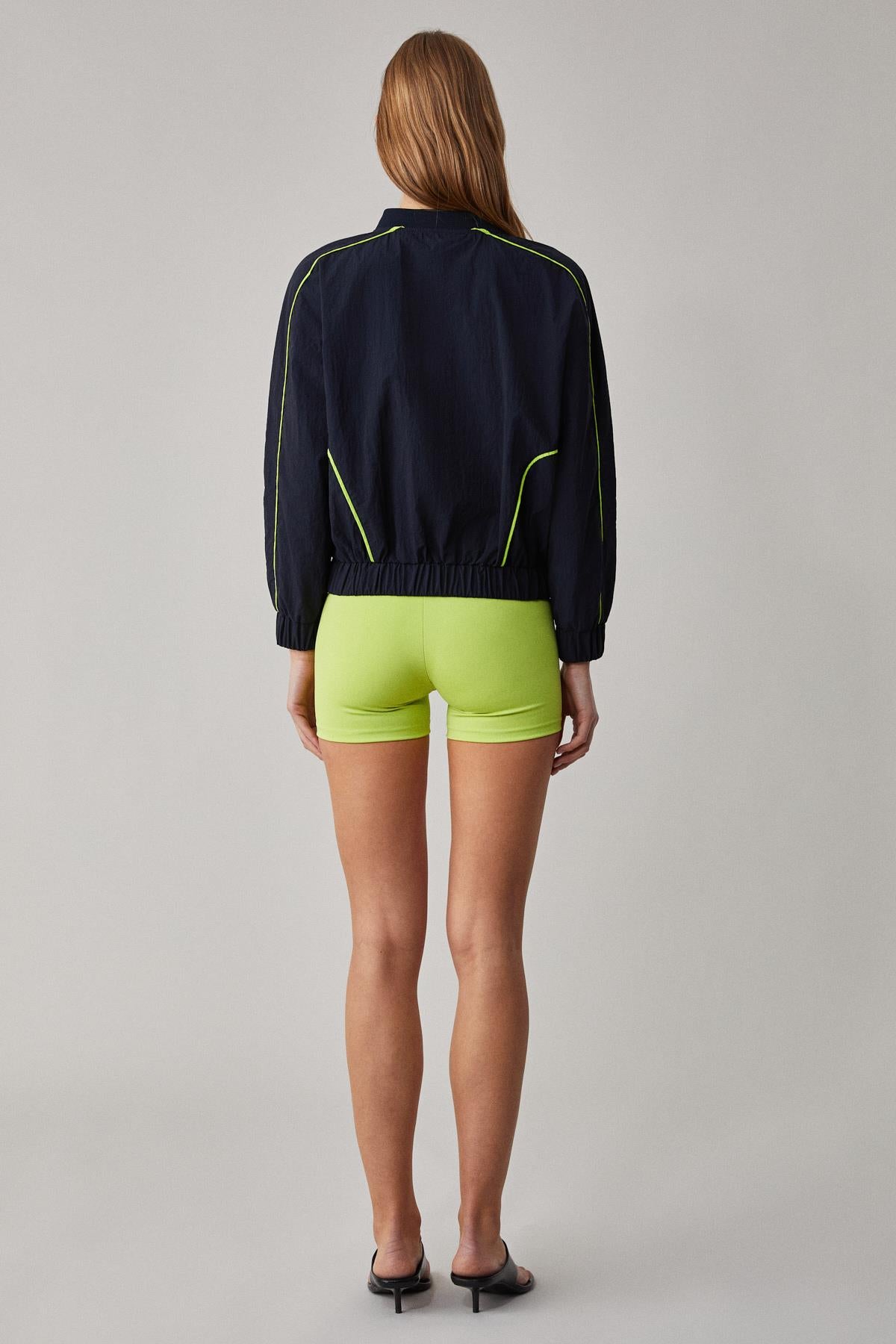 REZINA Damen Slim High-Waist-Shorts
