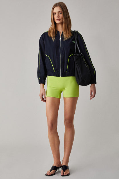 REZINA Damen Slim High-Waist-Shorts