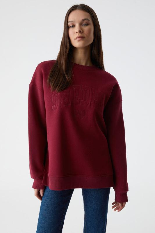 RICENNI Damen Oversize Sweatshirt