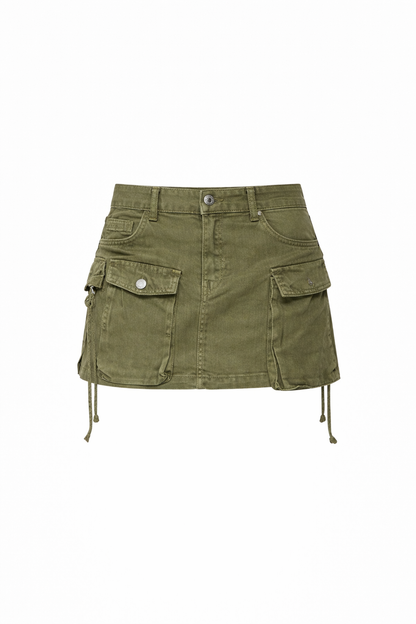Minirock mit Taschendetails
