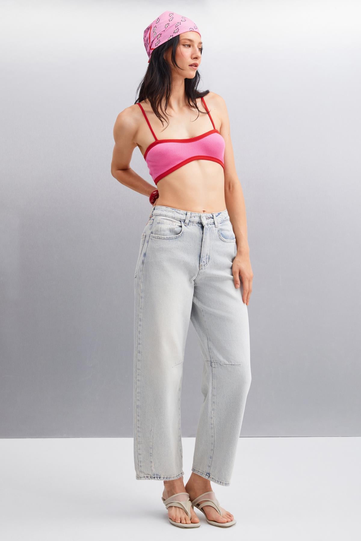 ROSALINDA Damen Rippbustier
