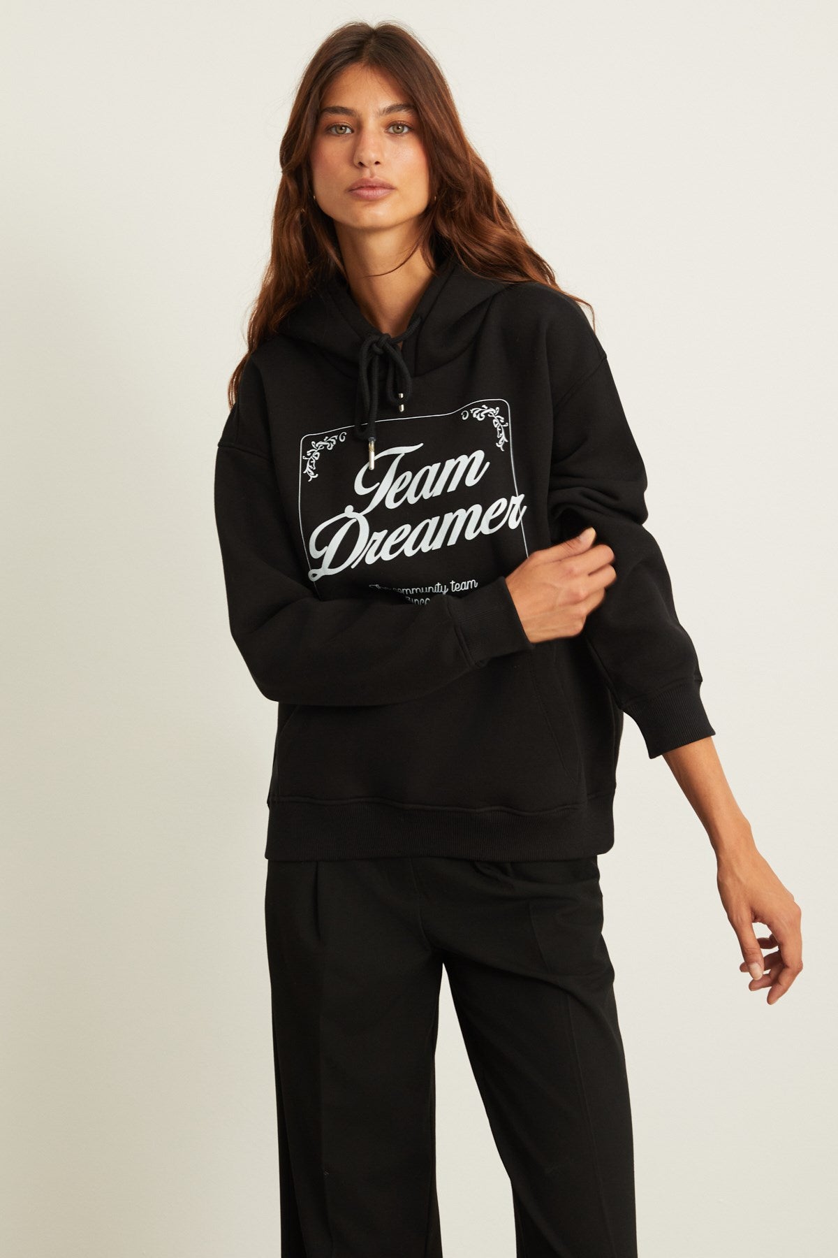 ETHIQUET SABINE Damen Sweatshirt Schwarz