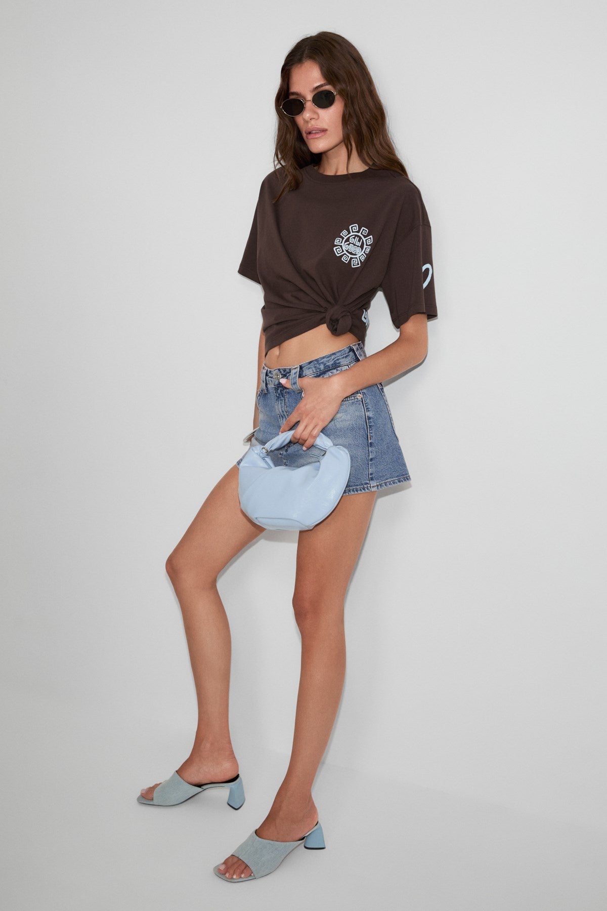 Sahara Bio-Baumwoll T-Shirt mit Print