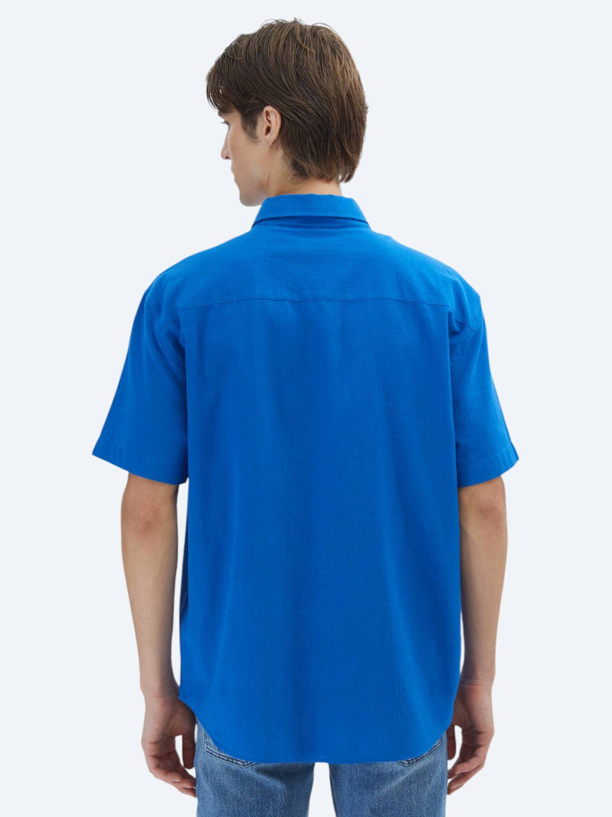 Oversized Freizeitshirt aus 100% Baumwolle