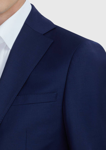 Saks Slim Fit Wollmischung Anzug