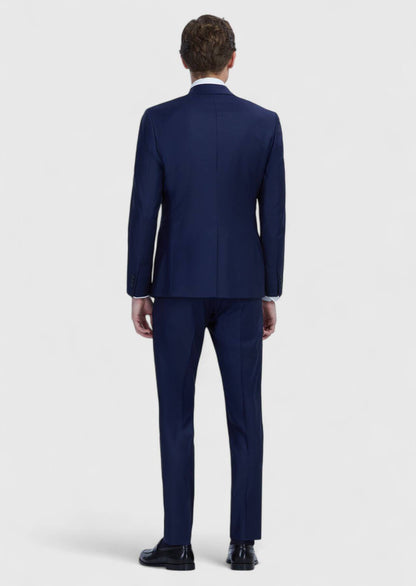 Saks Slim Fit Wollmischung Anzug