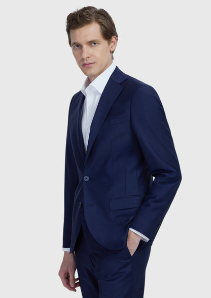 Saks Slim Fit Wollmischung Anzug