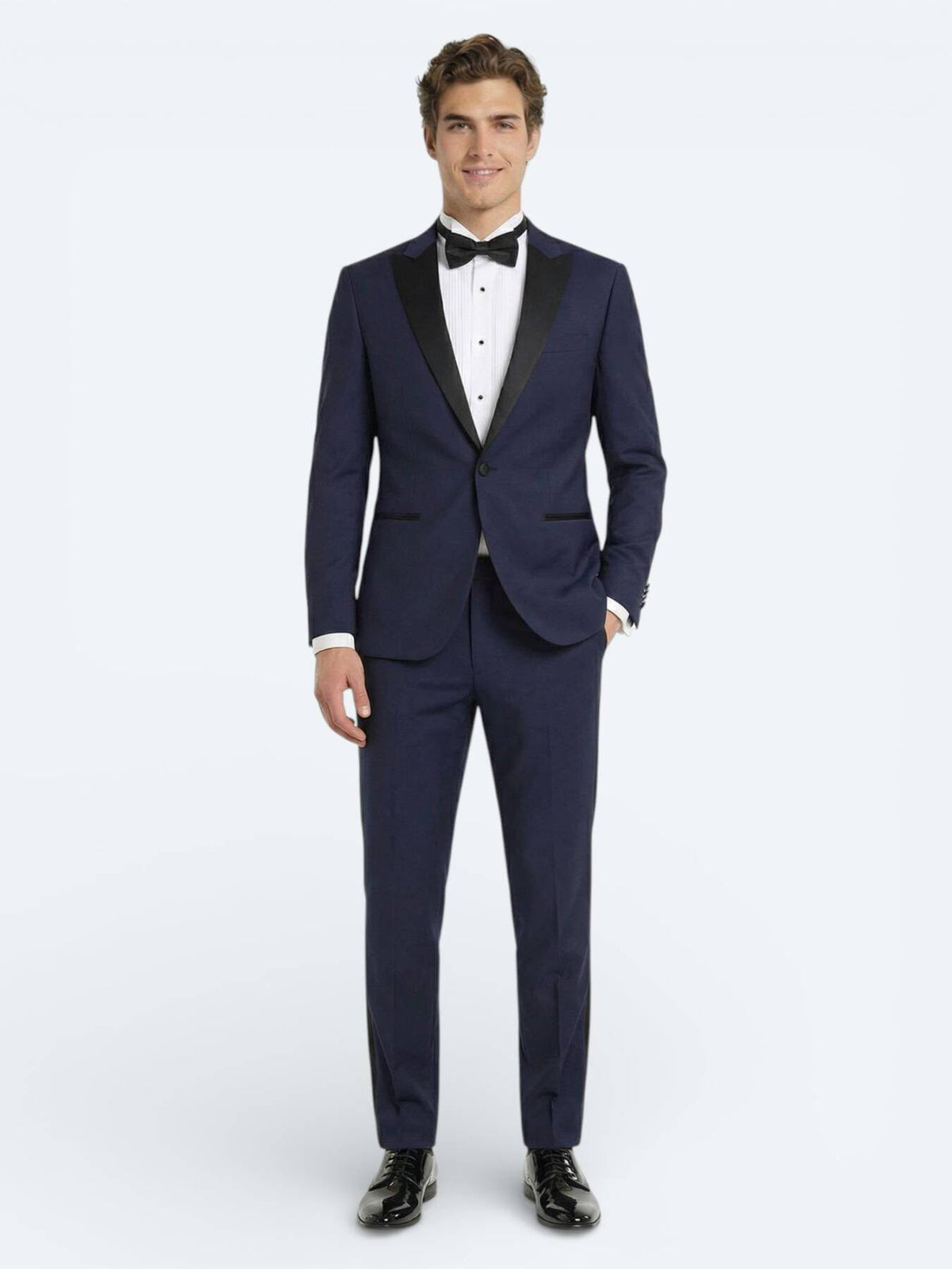 Saks Slim Fit Doppelreiher Smoking