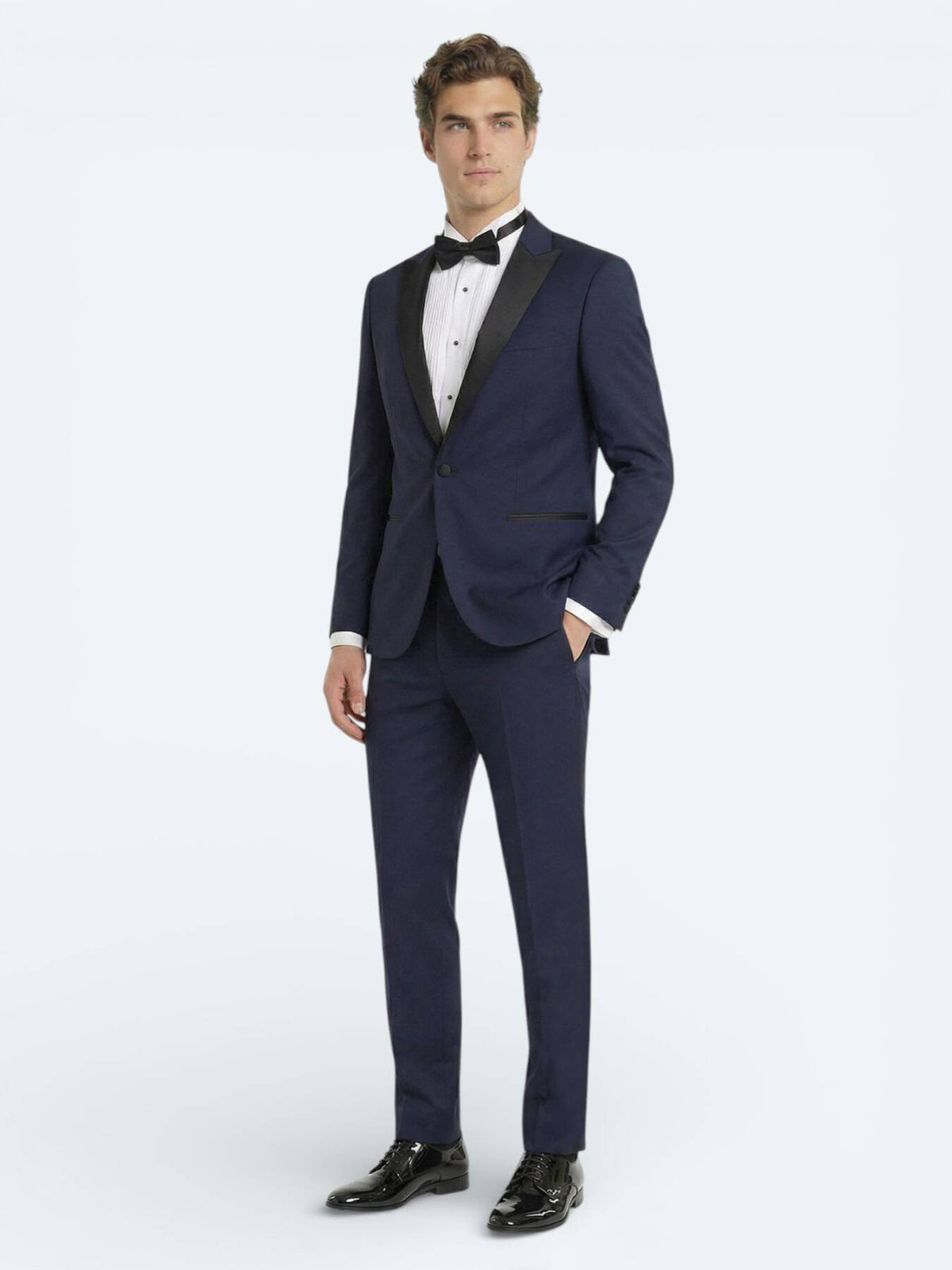 Saks Slim Fit Doppelreiher Smoking
