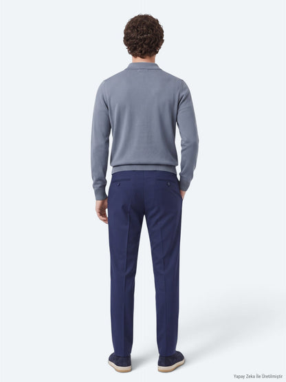 Saks Weberei Klassische Wollhose