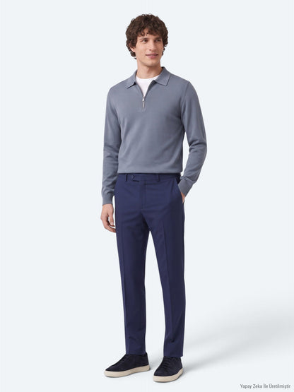 Saks Weberei Klassische Wollhose