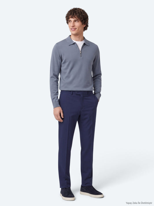 Saks Weberei Klassische Wollhose