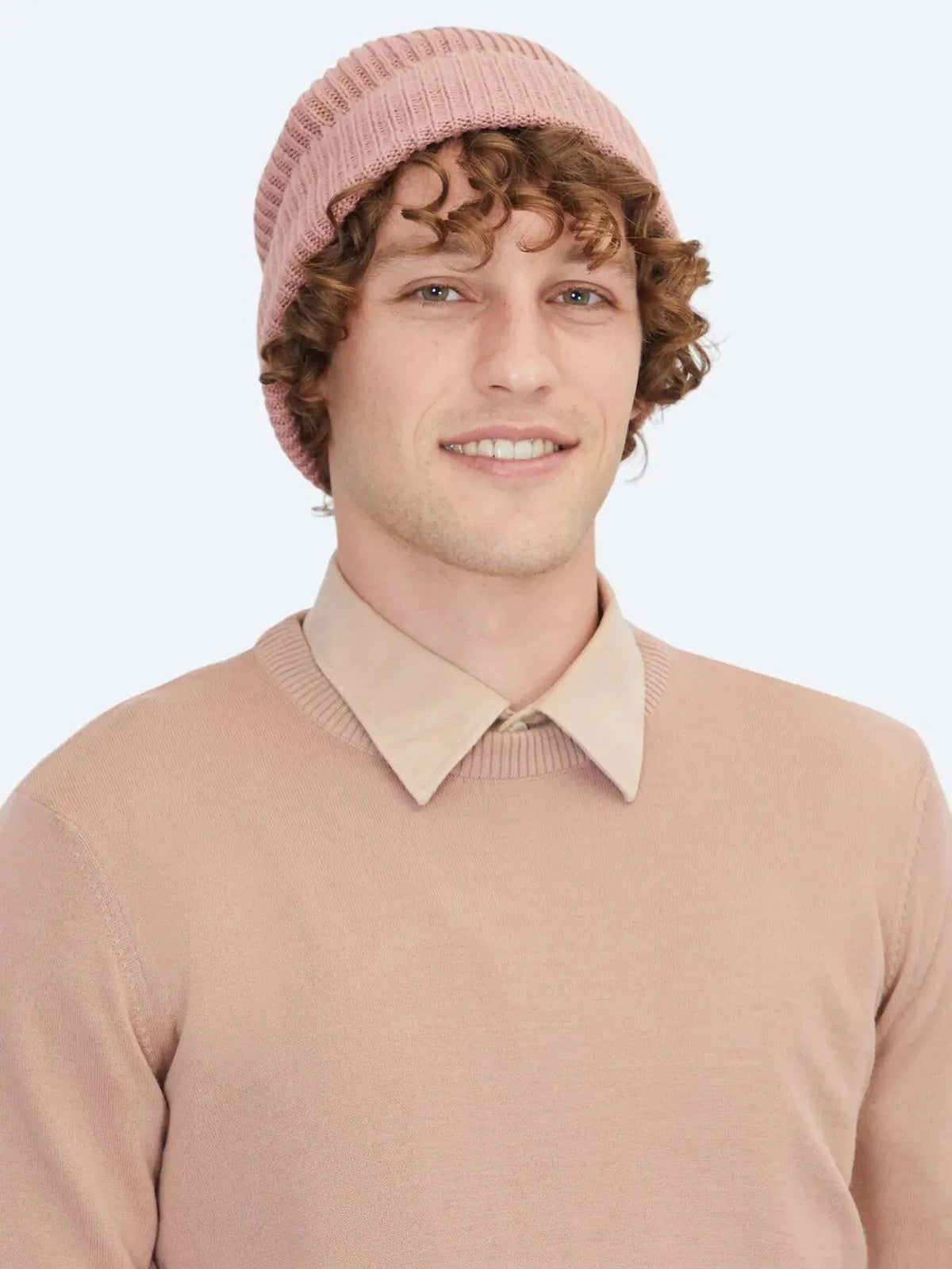 Lachs Strickpullover
