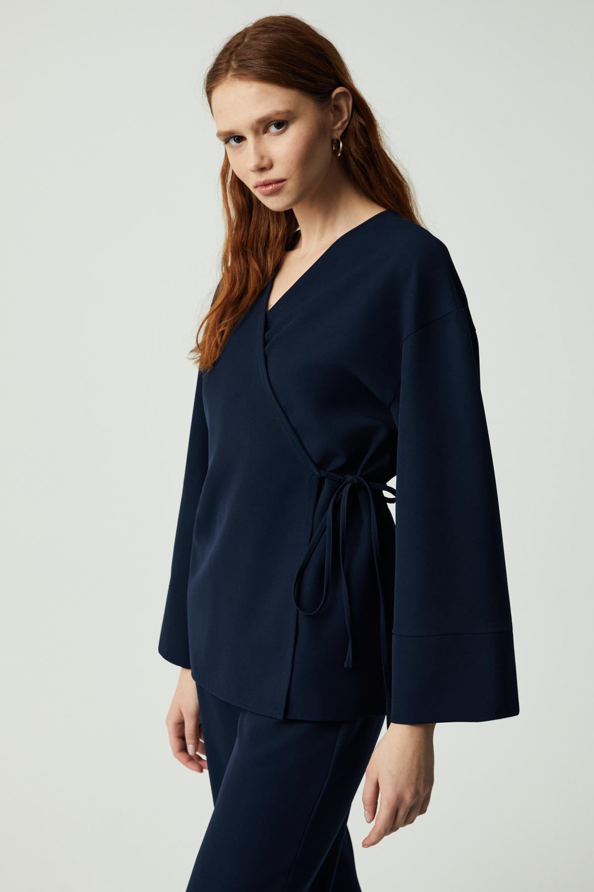 ETHIQUET SALVIA Damen Co-ord Set Marineblau