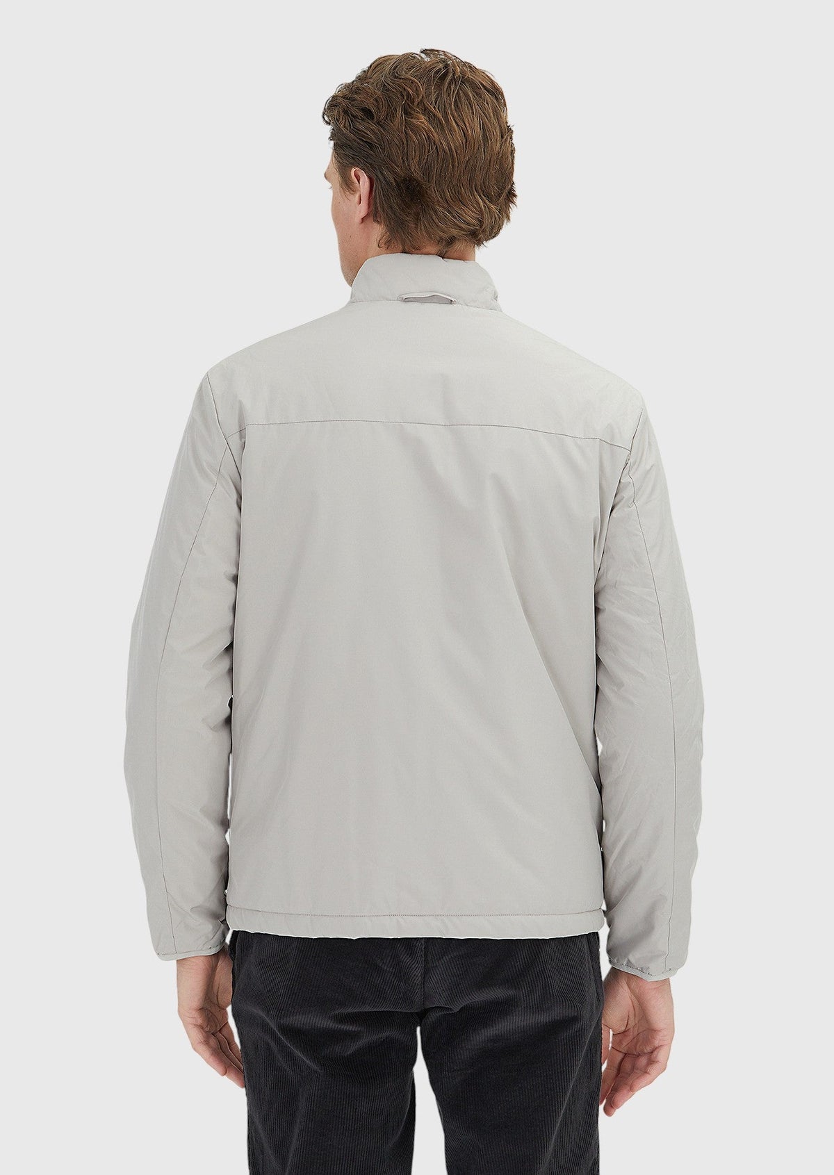Ramsey Sandy Regular Fit Hemdkragen Freizeit Regenmantel Kum