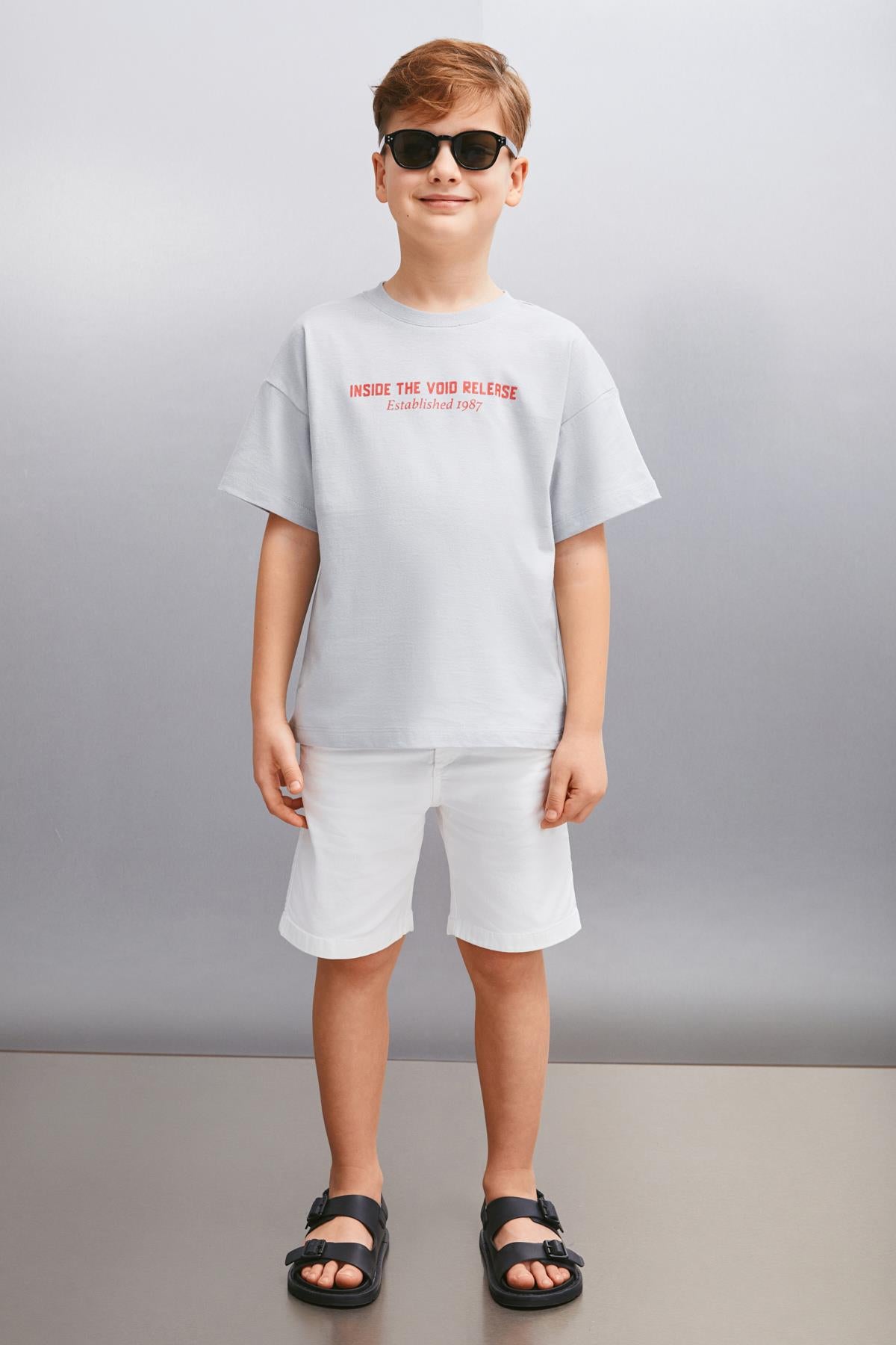 GRIMELANGE SANTO Herren T-Shirt Grau