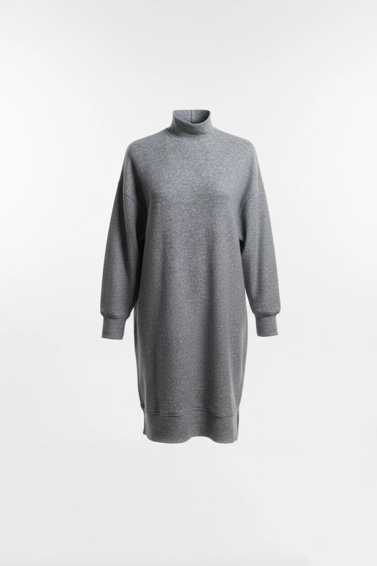 Bürstkleid mit langen Ärmeln