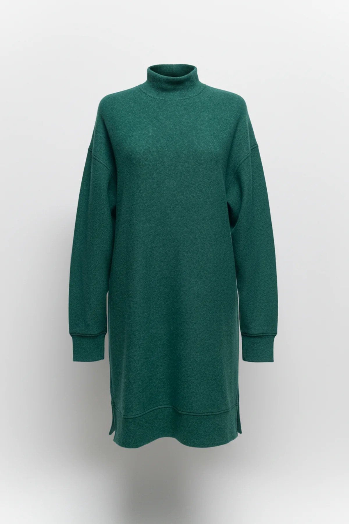 Bürstkleid mit langen Ärmeln