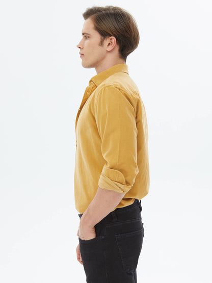 Kordstoff Regular Fit Woven Casual Shirt