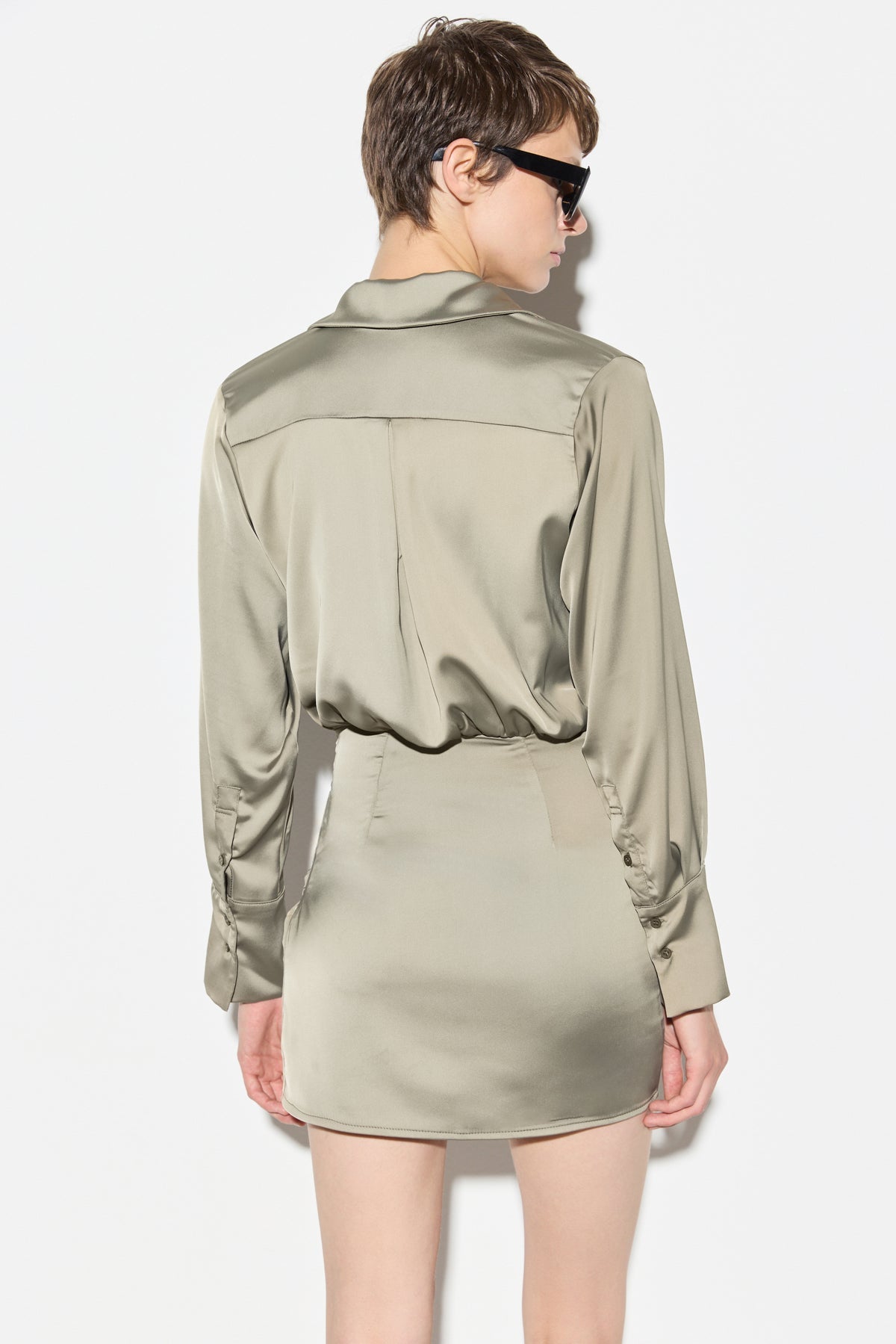 Satin-Hemdkleid