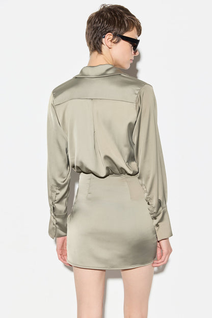 Satin-Hemdkleid