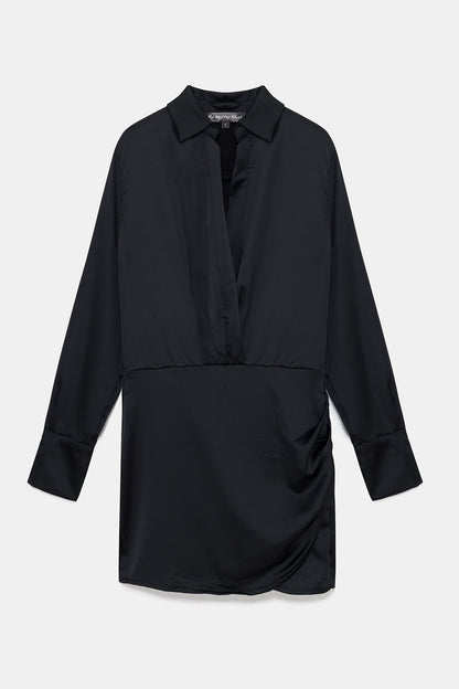 Satin-Hemdkleid
