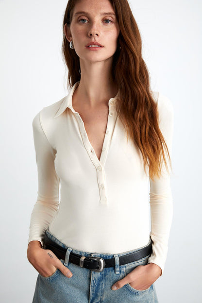 SAYDA Damen Viskose-Bluse